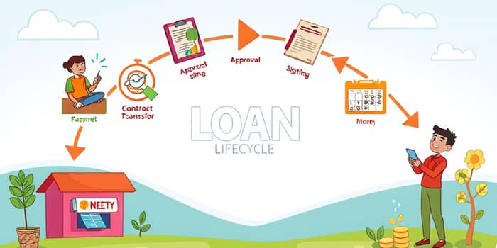 O Ciclo do Empréstimo: Da Solicitação à Quitação Eficaz